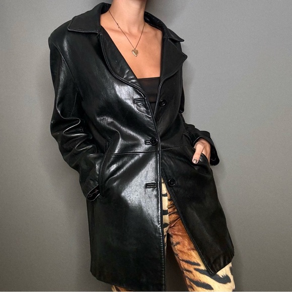 Vintage Leather Jacket - Picture 1 of 6